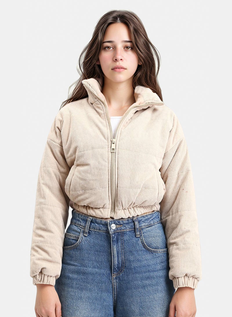 Ravin Women Cropped Puffer Jacket - Image 1